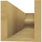 Ekena Millwork 6in. W x 6in. H x 24in. L Greensboro Woodgrain TimberThane Rafter Tail, Primed Tan RFTUR06X06X24GRNRCPR - alternate 3